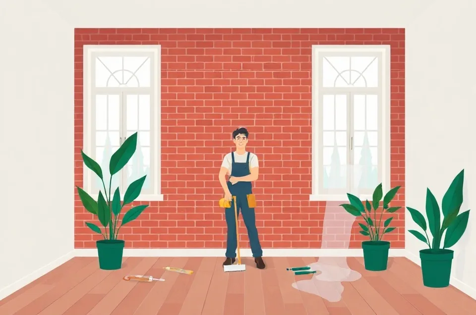 Intérieur rénové après travaux de peinture à Noisy-le-Grand